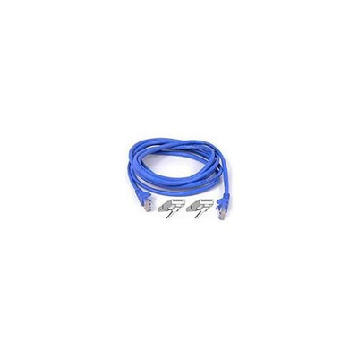 Belkin A3L980B03-BLU-S Cat6 UTP Patch Cable RJ-45 M/M Snagless MOQ-20 3 Ft Blue A3L980B03BLUS
