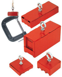MAGNET SOURCE 456-07209 HEAVY DUTY RETRIEVING MAGNET 225 LB CAP.