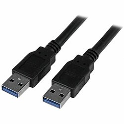 STARTECH.COM USB3SAA3MBK 3M 10 FT USB 3.0 CABLE - A TO A - M/M