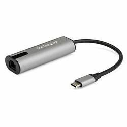 STARTECH.COM US2GC30 2.5GBE NBASE-T USB C TO ETHERNET ADAPTER/NIC SECURELY CONNECTS TO NETWORKS OVER