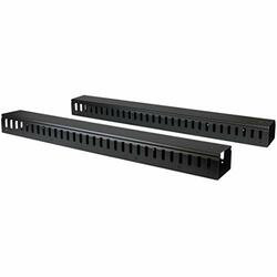 STARTECH.COM CMVER40UF ELIMINATE CABLE STRESS IN YOUR RACK WHILE MAKING EQUIPMENT EASIER TO ACCESS, WIT