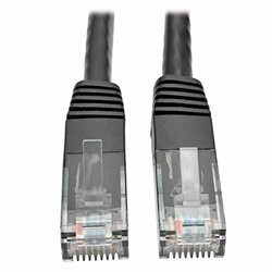 TRIPP LITE N200-005-BK CAT6 GIGABIT MOLDED PATCH CABLE RJ45 M/M 550MHZ 24 AWG BLACK 5FT