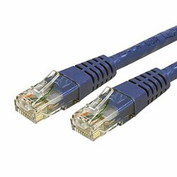 STARTECH.COM C6PATCH75BL 75FT BLUE CAT6 ETHERNET CABLE DELIVERS MULTI GIGABIT 1/2.5/5GBPS & 10GBPS UP TO