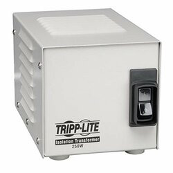 TRIPP LITE IS250HG 250W ISOLATION TRANSFORMER HOSPITAL MEDICAL WITH SURGE 120V 2 OUTLET HG TAA GSA