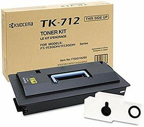 KYOCERA-STRATEGIC TK-712 KYOCERA TK-712 BLACK TONER FOR USE IN FS9130DN FS9530DN - PAGE YIELD 40,000