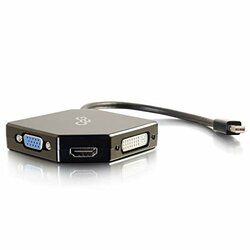C2G 54341 MINI DISPLAYPORT TO HDMI, VGA, OR DVI ADAPTER CONVERTER