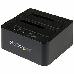 STARTECH.COM SDOCK2U313R DUPLICATE OR DOCK A SATA SSD/HDD WITH FAST PERFORMANCE -WORKS WITH BOTH USB-C AN