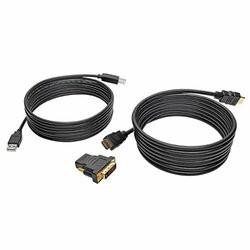 TRIPP LITE P782-010-DH HDMI/DVI/USB KVM CABLE KIT, 10 FT. SIDE A - CONNECTOR 1 HDMI (FEMALE); HDMI (MAL