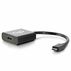 C2G 29474 USB 3.1 USB C TO HDMI AUDIO/VIDEO ADAPTER 4K 30HZ - BLACK TAA