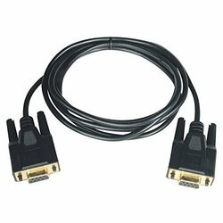 TRIPP LITE P450-010 MODEM CABLE - 9 PIN D-SUB (DB-9) - FEMALE - 9 PIN D-SUB (DB-9) - FEMALE - 10 FEE