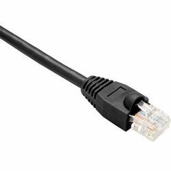 UNIRISE USA, LLC PC6-01F-BLK-S UNIRISE 1FT CAT6 SNAGLESS UNSHIELDED (UTP) ETHERNET NETWORK PATCH CABLE BLACK -