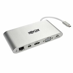 TRIPP LITE U442-DOCK1 USB 3.1 GEN 1 USB-C DOCKING STATION W/ USB-A, HDMI, VGA, MDP, GIGABIT ETHERNET,