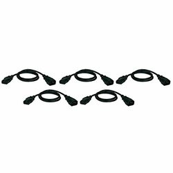 TRIPP LITE P004-002 2FT COMPUTER POWER CORD EXTENSION CABLE C14 TO C13 10A 18AWG