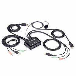 BLACK BOX KV62-CBL 2PT 4K60 DP CAB KVM SWITCH