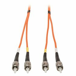 TRIPP LITE N302-006 2M DUPLEX MULTIMODE 62.5/125 FIBER OPTIC PATCH CABLE ST/ST 6FT 2 METER