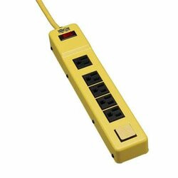 TRIPP LITE TLM626NS SAFETY POWER STRIP 120V 5-15R 6 OUTLET METAL 6FEET  CORD OSHA