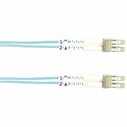 BLACK BOX FO10G-010M-LCLC FIBER PATCH CABLE 10M 10 GIG LC TO LC AQ