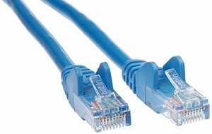 BELKIN COMPONENTS A3L791-15-BLU-S 15FT CAT5E SNAGLESS PATCH CABLE, UTP, BLUE PVC JACKET, 24AWG, T568B, 50 MICRON,