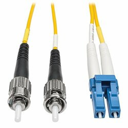 TRIPP LITE N368-50M 50M DUPLEX SINGLEMODE 8.3/125 FIBER OPTIC PATCH CABLE LC/ST 164FT 50 METER