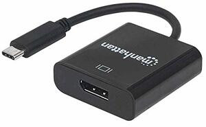 MANHATTAN - STRATEGIC 152020 EASILY CONNECT A USB TYPE-C SOURCE WITH A DISPLAYPORT (DP) DISPLAY. CONVERTS USB