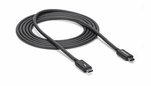 STARTECH.COM TBLT3MM2M PROVIDE TWICE THE DATA TRANSFER SPEED OF ANY OTHER CABLE TYPE, ENABLE FULL 4K 60