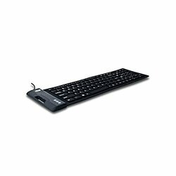 ADESSO AKB-222UB SLIMTOUCH 222 ANTIMICROBIAL WATERPROOF FLEX KEYBOARD (COMPACT SIZE)