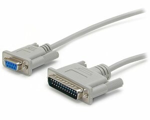 STARTECH.COM SCNM925FM THIS 10FT CROSS WIRED SERIAL/ MODEM CABLE FEATURES ONE DB9 FEMALE AND ONE DB