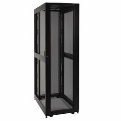 TRIPP LITE SR48UBEXP 48U RACK ENCLOSURE SERVER CABINET DOORS NO SIDES 3000LB CAPACITY
