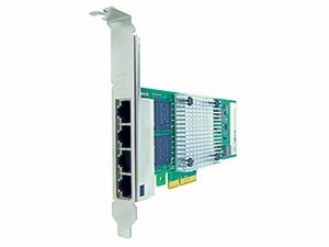 AXIOM 811546-B21-AX AXIOM 10/100/1000MBS QUAD PORT RJ45 PCIE X4 NIC CARD FOR HP - 811546-B21