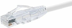 UNIRISE USA, LLC CS6-20F-WHT 20FT CAT6 CLEARFIT SLIM PATCH CABLE WHT