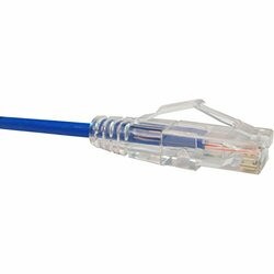 UNIRISE USA, LLC CS6-20F-BLU 20FT CAT6 CLEARFIT SLIM PATCH CABLE BLUE