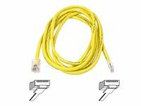 BELKIN COMPONENTS A3L791-25-YLW PATCH CABLE - RJ-45 (M) - RJ-45 (M) - 25 FT - ( CAT 5E ) - YELLOW