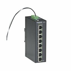 BLACK BOX LPH008A-R2 HARDENED GIGABIT POE+ SWITCH, 8-PORT