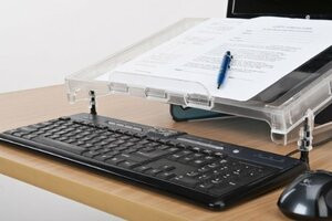 PRESTIGE INTERNATIONAL, INC. MD-COM THE GOOD USE COMPANY THE COMPACT MICRODESK - RECTANGLE TOP - 5.91 INCH HEIGHT X