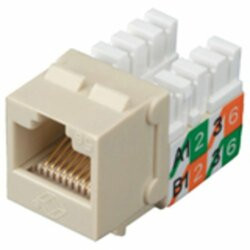 BLACK BOX FMT924-R2 GIGABASE2 CAT5E JACK, UNIVERSAL WIRING,