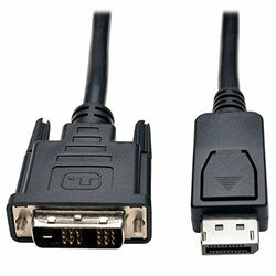 TRIPP LITE P581-006 6FT DISPLAYPORT-MALE TO DVI-D-MALE ADAPTER CABLE