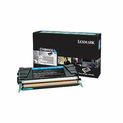 LEXMARK C748H1CG C748 CYAN HIGH YIELD RETURN PROGRAM TONER CARTRIDGE