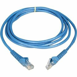TRIPP LITE N201-010-BL 10FT CAT6 GIGABIT SNAGLESS MOLDED PATCH CABLE RJ45 M/M BLUE
