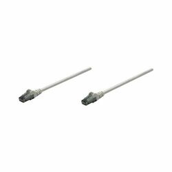 INTELLINET 336772 50 FT GREY CAT6 SNAGLESS PATCH CABLE