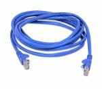 BELKIN COMPONENTS A3L791-20-BLU 20FT CAT5E PATCH CABLE, UTP, BLUE PVC JACKET, 24AWG, T568B, 50 MICRON, GOLD PLAT