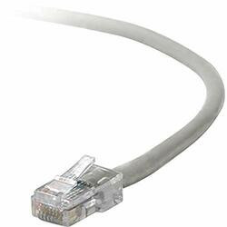 BELKIN COMPONENTS A3L791-08 8FT CAT5E PATCH CABLE, UTP, GRAY PVC JACKET, 24AWG, T568B, 50 MICRON, GOLD PLATE