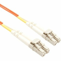 UNIRISE USA, LLC FJ5LCLC-08M FIBER OPTIC PATCH CABLE, LC-LC, 50 125 MULTIMODE DUPLEX, ORANGE, 8M
