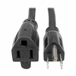 TRIPP LITE P024-006 6FT POWER CORD EXTENSION CABLE 5-15P TO 5-15R HEAVY DUTY 15A 14AWG
