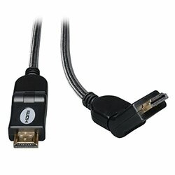 TRIPP LITE P568-006-SW 6FT HIGH SPEED HDMI CABLE DIGITAL VIDEO WITH AUDIO SWIVEL CONNECTORS 4K X 2K M/M