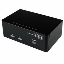 STARTECH.COM SV231DDVDUA SHARE A KEYBOARD AND MOUSE AS WELL AS 1 VGA AND 1 DVI DISPLAYS/MONITORS BETWEEN