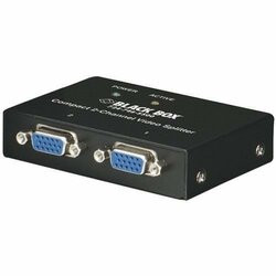 BLACK BOX AC1056A-2 COMPACT VGA VIDEO SPLITTER, 2-CHANNEL