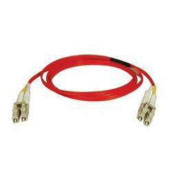 TRIPP LITE N320-03M-RD 3M DUPLEX MULTIMODE 62.5/125 FIBER OPTIC PATCH CABLE RED LC/LC 10FT 3 METER