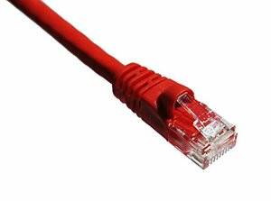 AXIOM C6AMB-R15-AX AXIOM 15FT CAT6A 650MHZ PATCH CABLE MOLDED BOOT (RED)