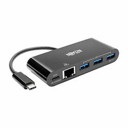TRIPP LITE U460-003-3AGB-C 3-PORT USB 3.1 GEN 1 PORTABLE HUB, USB-C TO (X3) USB-A, USB-C CHARGING PORT & GI