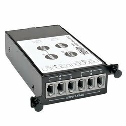 TRIPP LITE N482-2M24-6M12 2 X 24 FIBER MTP/MPO TO 6 X 12 FIBER MTP/MPO BREAKOUT CASSETTE